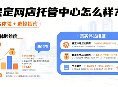 保定网店托管中心怎么样？真实体验 + 选择指南