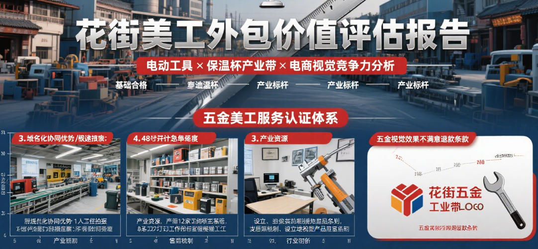 永康花街美工外包值得选吗?3类团队实测+4步避坑,五金卖家指南