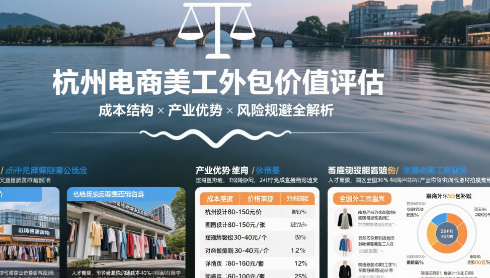 杭州店商美工外包值得选吗?3类团队实测+4步避坑,本地卖家合作指南