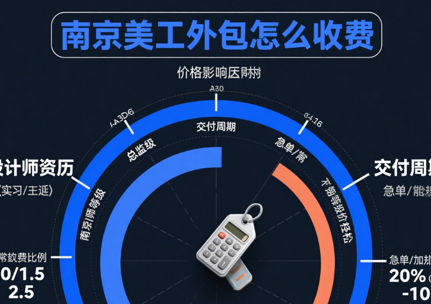南京美工外包怎么收费?4 大定价因素 + 3 类服务报价表 + 避坑指南