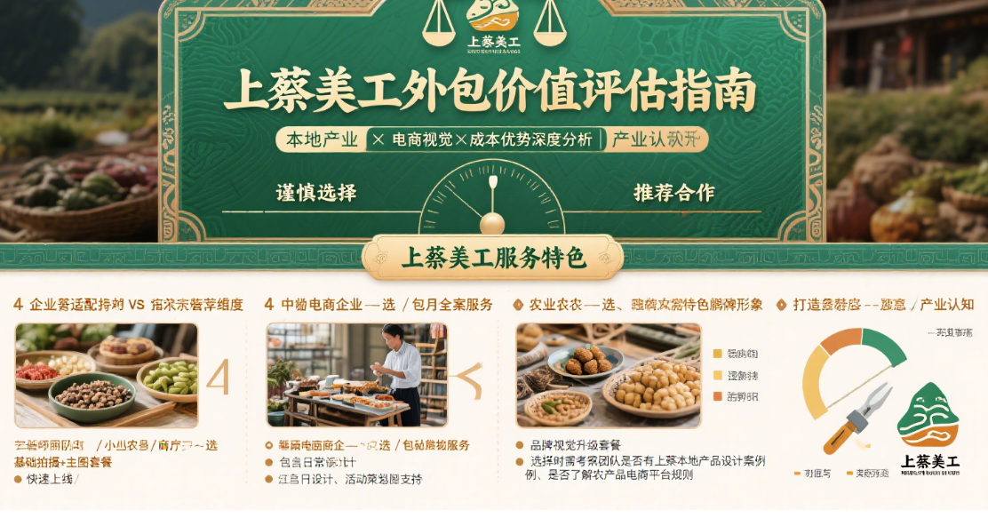 上蔡美工外包值得选吗?3类团队实测+4步避坑,本地卖家指南