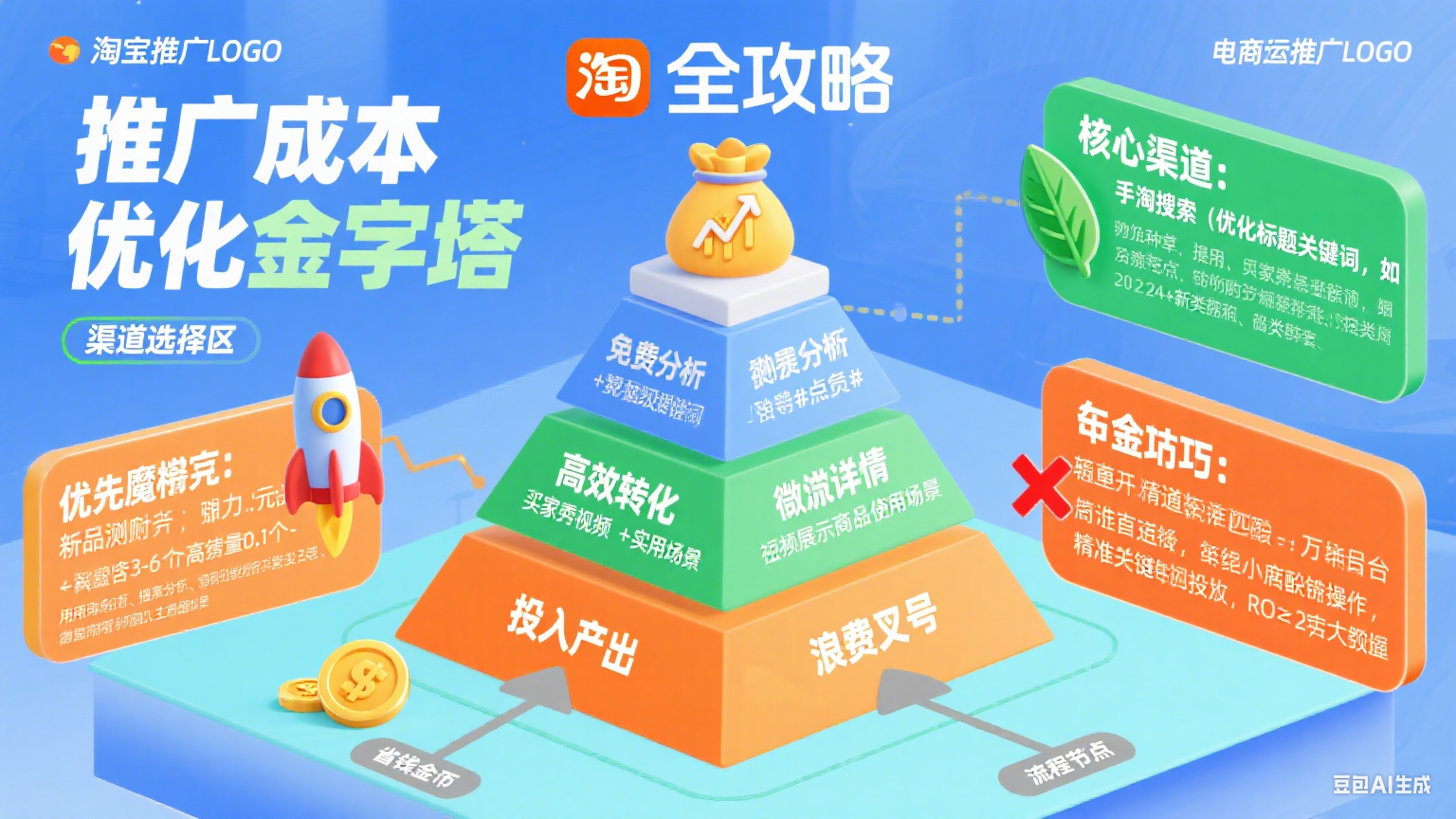 淘宝推广费用