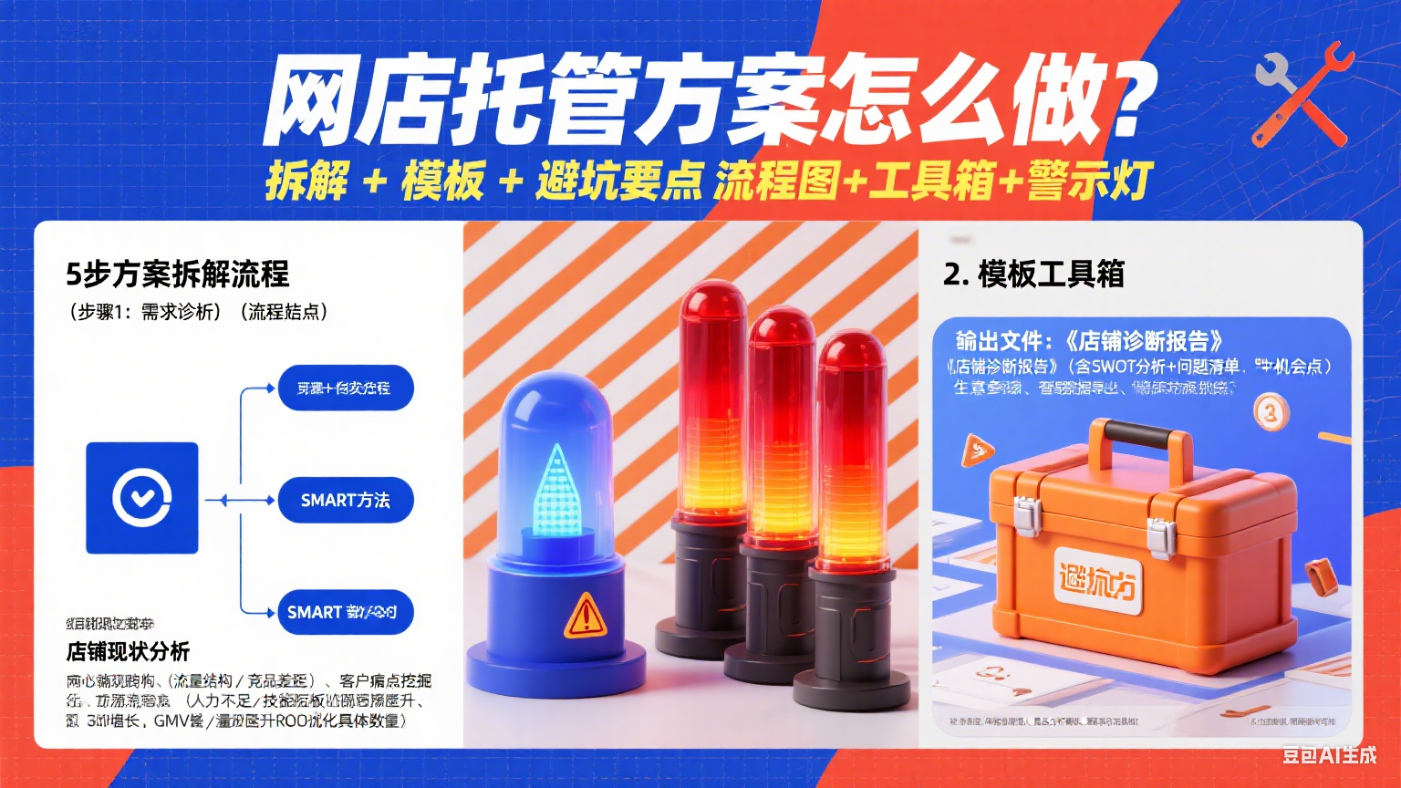 网店托管方案怎么做?拆解 + 模板 + 避坑要点