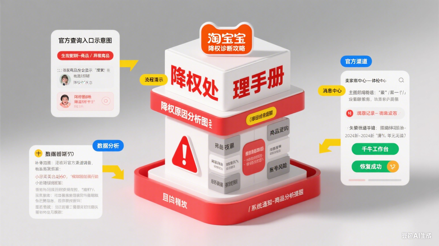 淘宝降权怎么查?官方方法 + 降权原因 + 恢复技巧