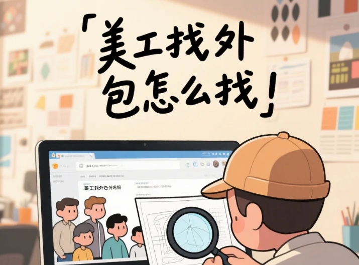 美工找外包怎么找?3类渠道+5个筛选技巧,接单效率提升60%