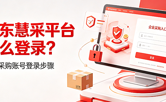 京东慧采平台怎么登录？分用户类型流程 + 避坑全攻略