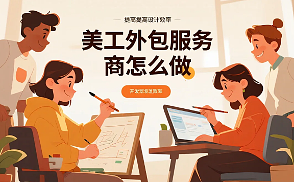 美工外包服务商怎么做？3类运营模式+5个盈利技巧，月利润提升50%