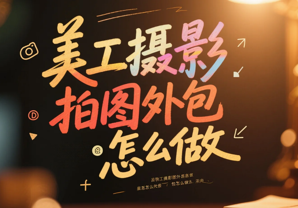 美工摄影拍图外包怎么做?4步流程+5个避坑技巧,出片率提升80%