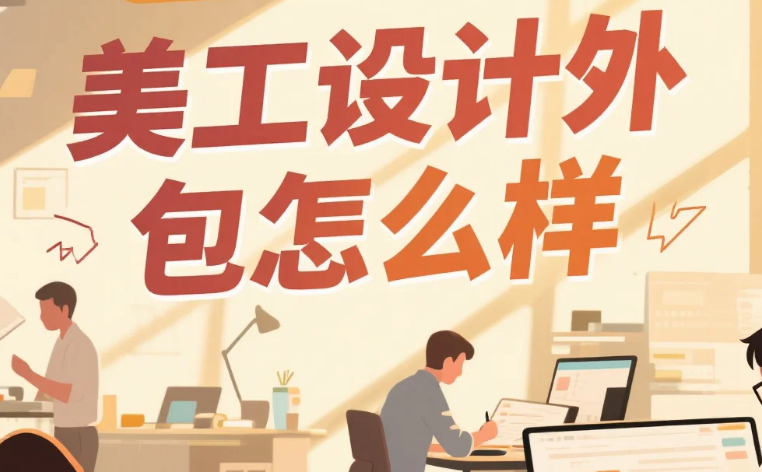 美工设计外包怎么样?3类适用场景+5个避坑技巧,效率提升60%