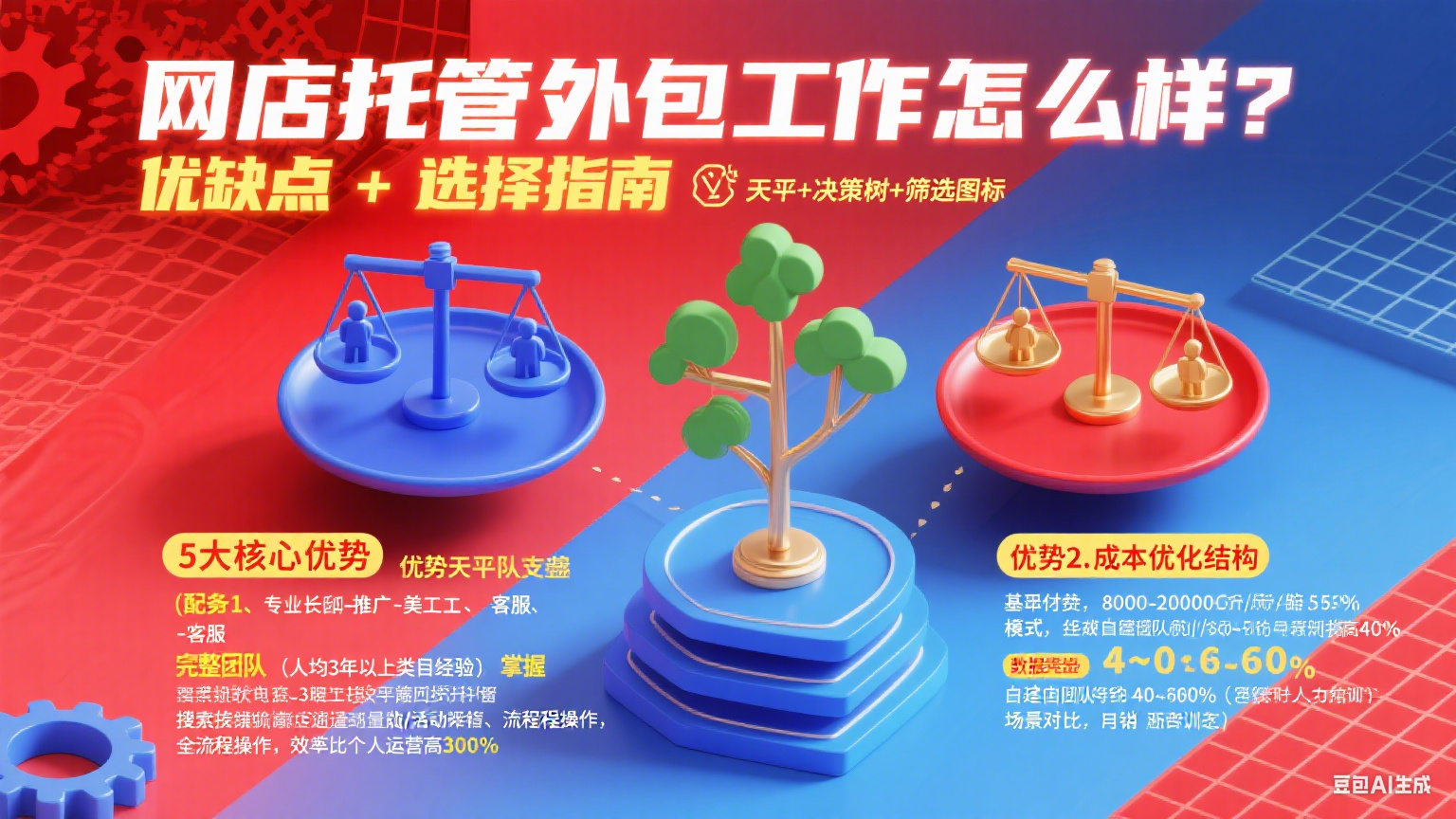网店托管外包工作怎么样?优缺点 + 选择指南