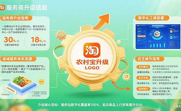 农村淘宝怎么升级?服务商 + 店主操作全指南