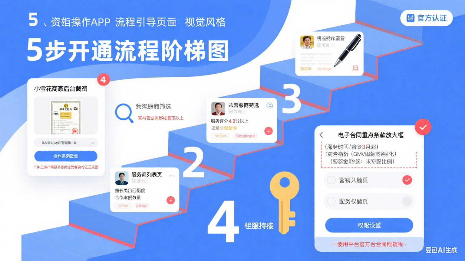 小雪花怎么开通网店托管?5 步流程 + 避坑指南