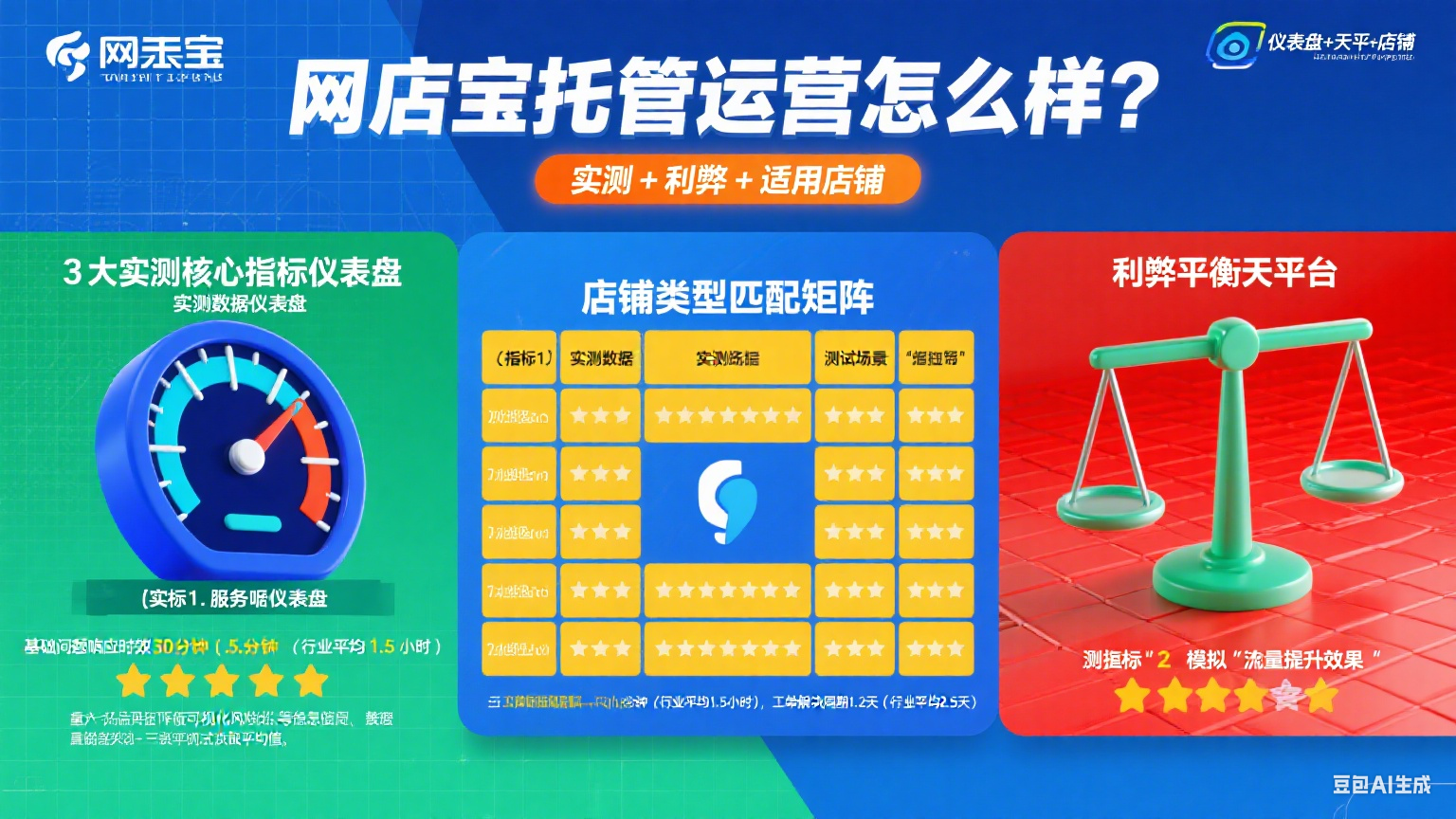 网店宝托管运营怎么样?实测 + 利弊 + 适用店铺