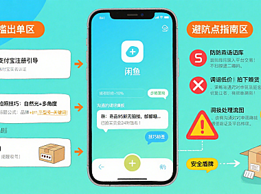 闲鱼怎么卖东西？新手 0 门槛出单 + 避坑全攻略