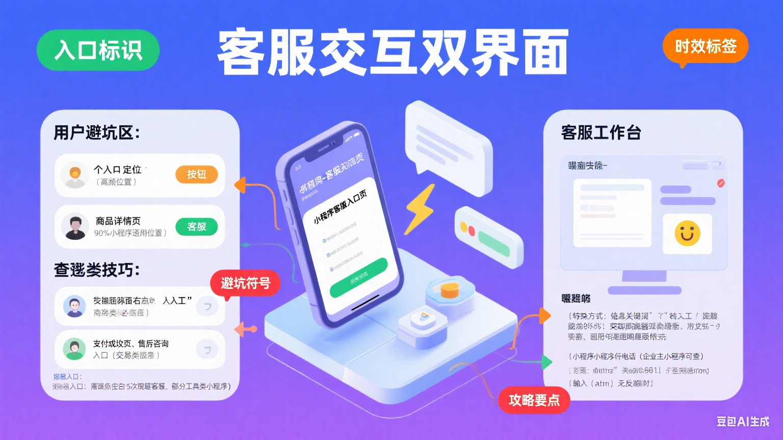 小程序人工客服怎么找?用户避坑 + 商家运营全攻略