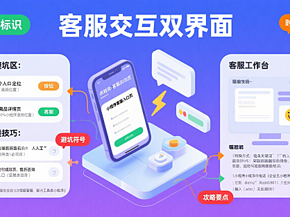 小程序人工客服怎么找?用户避坑 + 商家运营全攻略