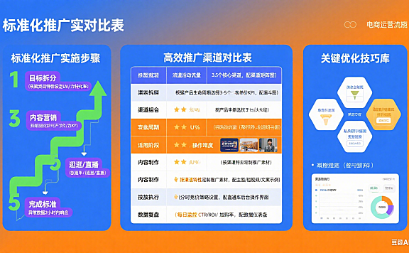 网店托管推广怎么做的？步骤 + 渠道 + 优化技巧