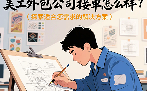 美工外包公司接单怎么样？3类渠道+4步报价法，月接15单不内卷