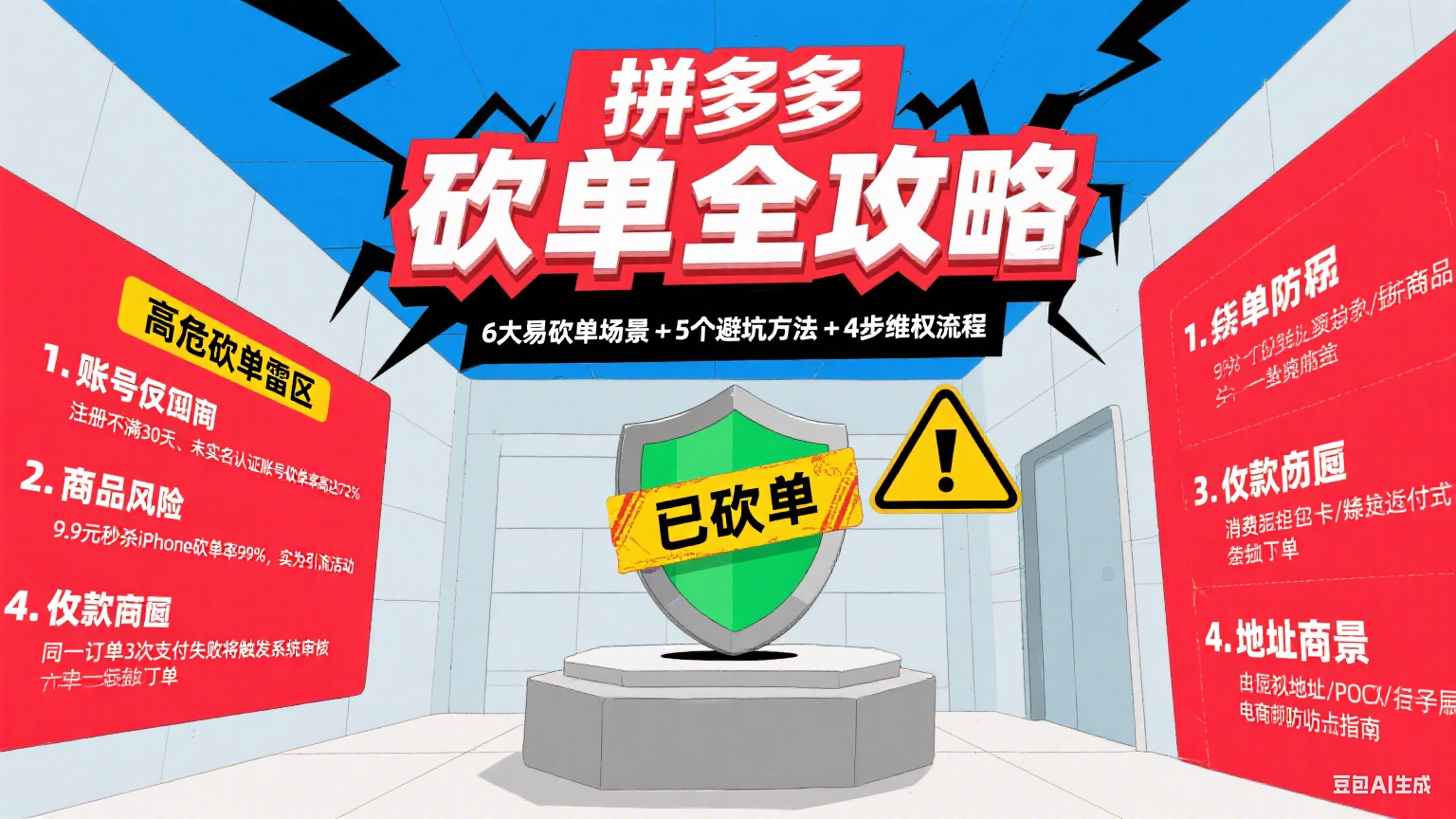 拼多多砍单怎么回事?易砍单情况 + 避免方法 + 维权全攻略