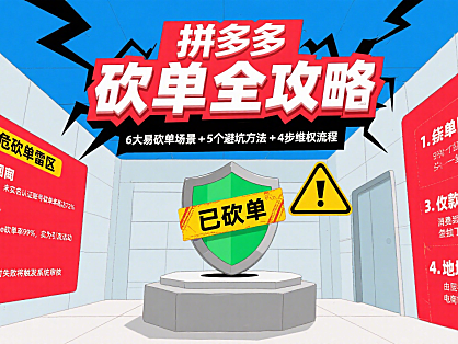 拼多多砍单怎么回事？易砍单情况 + 避免方法 + 维权全攻略