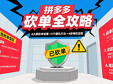 拼多多砍单怎么回事?易砍单情况 + 避免方法 + 维权全攻略