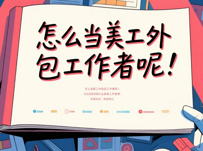 怎么当美工外包工作者?3 步入门 + 5 个接单技巧,新手也能月入 8k
