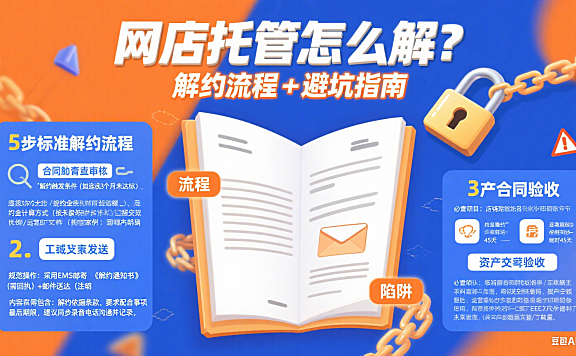 网店托管怎么解?解约流程 + 避坑指南