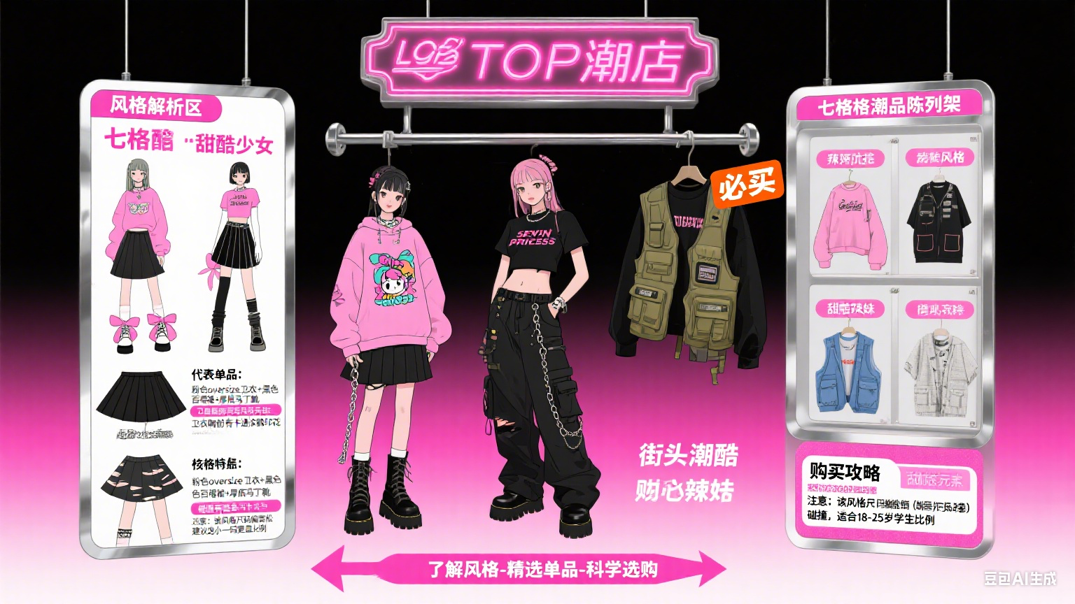 七格格 top 潮店怎么买不踩雷？风格解析 + 必买清单 + 选购攻略