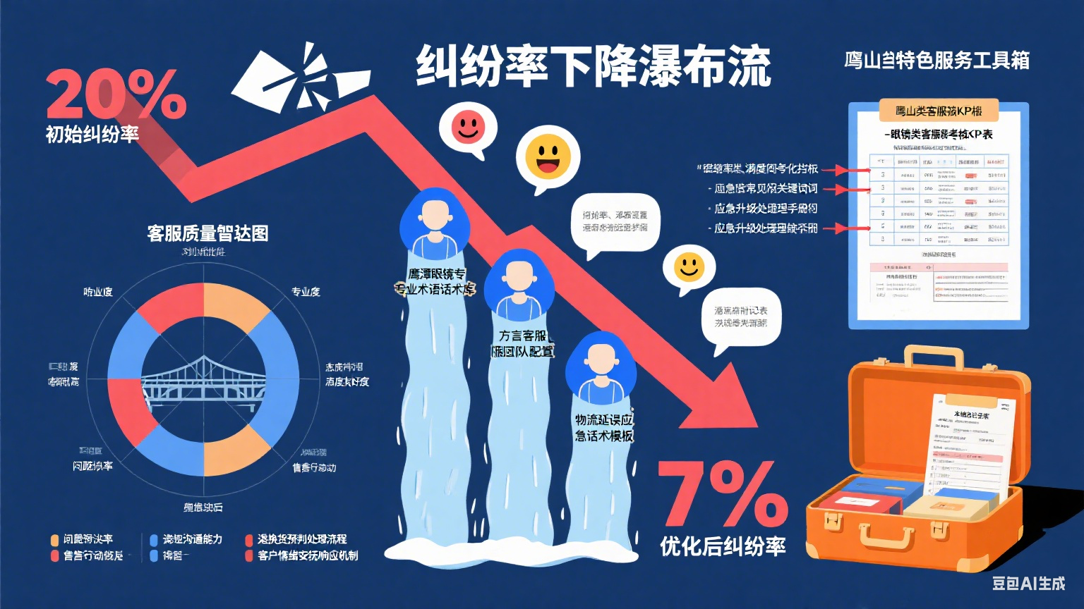 试了 5 家鹰潭网店托管客服,纠纷率从 20% 到 7%:指南