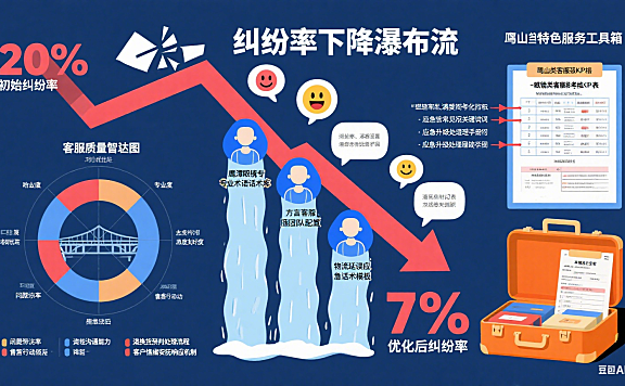 试了 5 家鹰潭网店托管客服，纠纷率从 20% 到 7%：指南