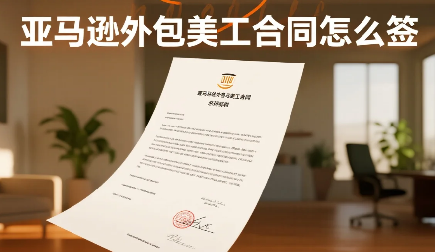 亚马逊外包美工合同怎么签?6大必含条款+3步避坑,附模板