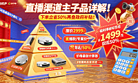 直播渠道主子品详解！直播间隐藏福利大曝光，下单立省50%再叠政府补贴！