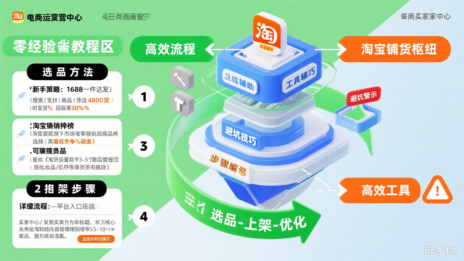 淘宝铺货怎么操作?零经验教程 + 避坑技巧 + 高效工具