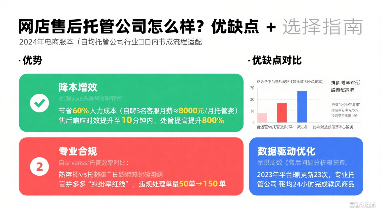 网店售后托管公司怎么样?优缺点 + 选择指南