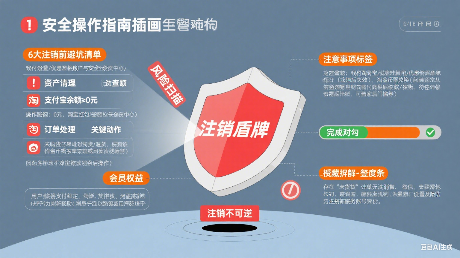 淘宝账号怎么注销?避坑指南 + 操作步骤详解