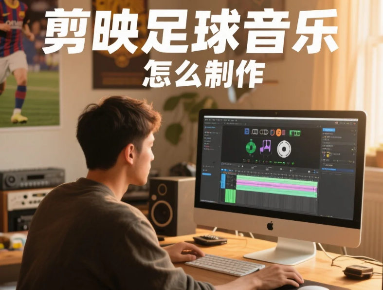 剪映足球音乐怎么制作?3 步卡点 + 4 个避坑技巧,新手不违和不侵权