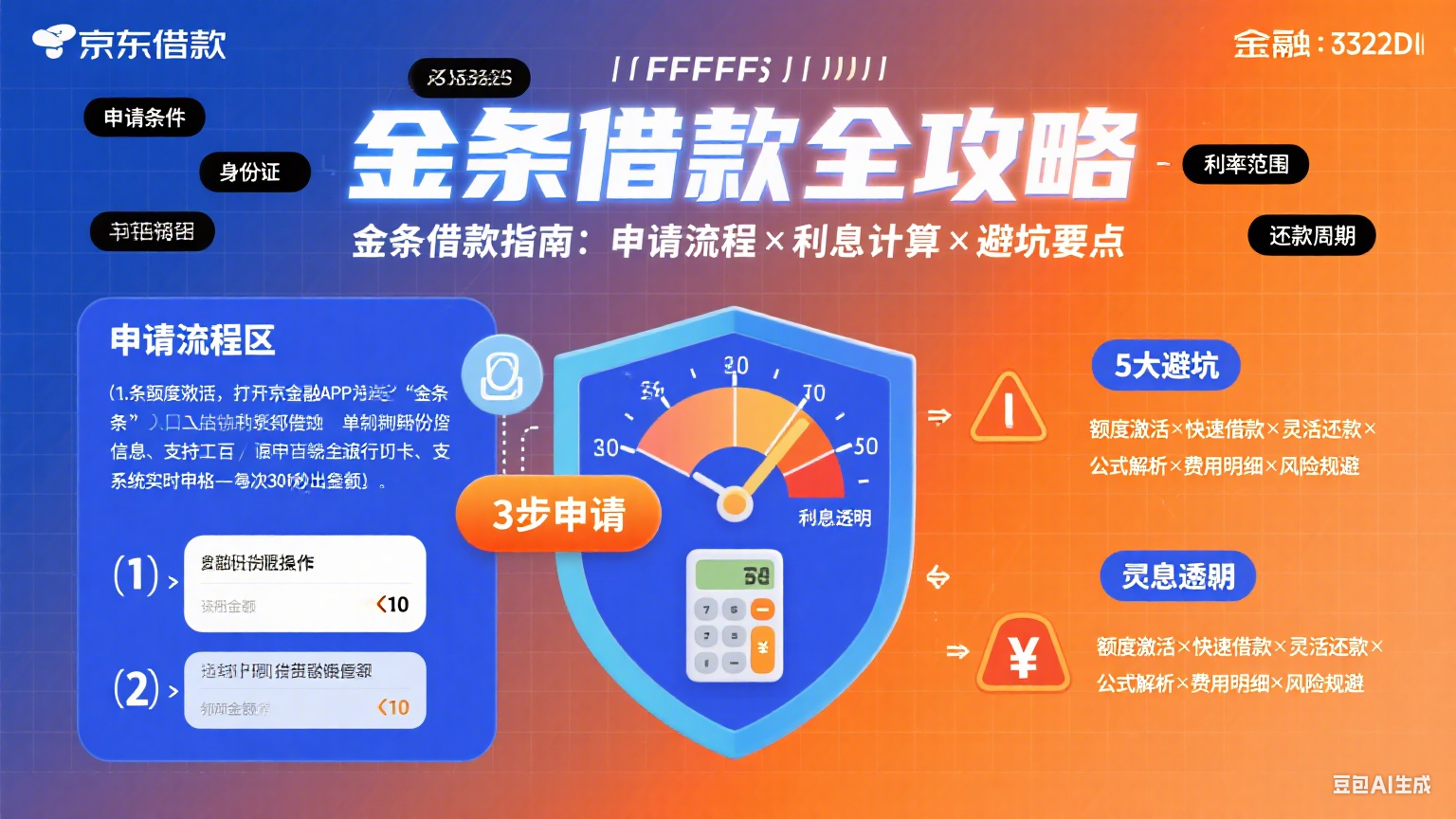 金条借款怎么用?申请流程 + 利息计算 + 避坑全指南