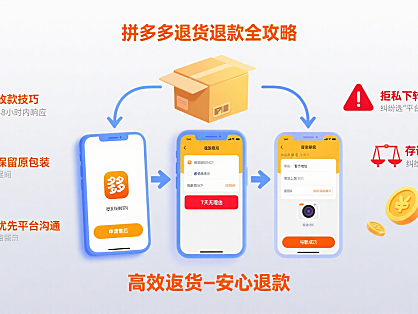 拼多多如何退货？流程拆解 + 退款技巧 + 避坑全指南