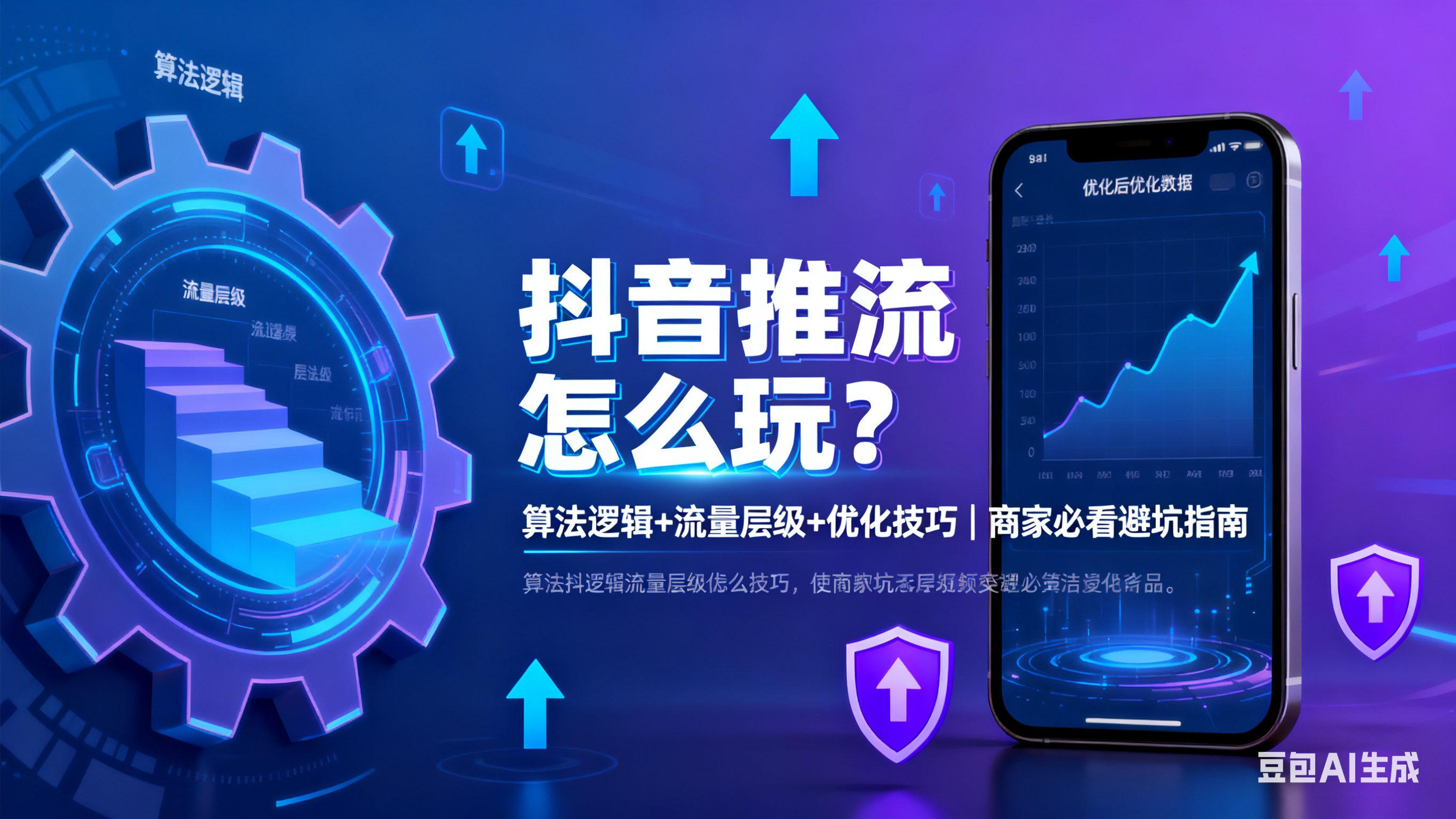 抖音推流怎么玩?算法逻辑 + 流量层级 + 优化技巧,商家必看避坑指南