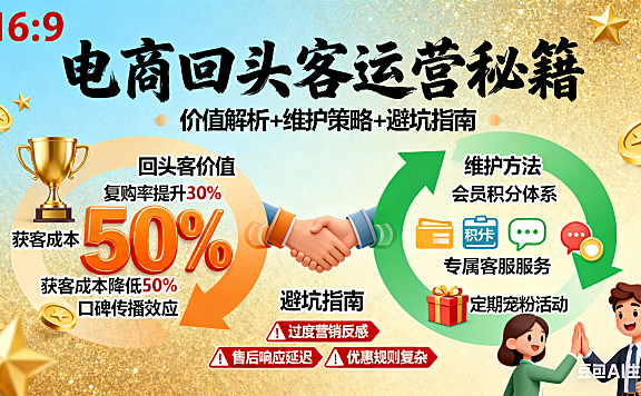 电商里的回头客是什么意思？价值 + 维护方法 + 避坑指南，商家必看
