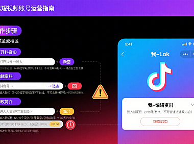 抖音号怎么修改？ID / 昵称 / 简介全流程 + 避坑指南，运营党必看