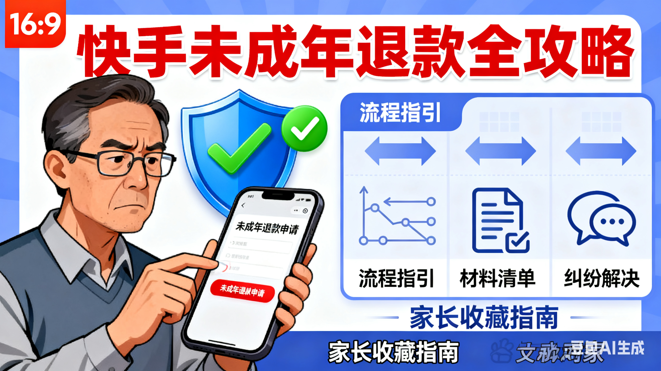 快手未成年退款怎么申请?流程 + 材料 + 纠纷解决,家长必看