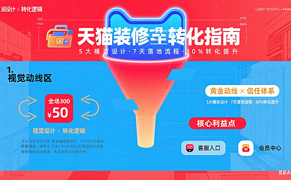 天猫店铺装修怎么搞?高转化的视觉设计指南