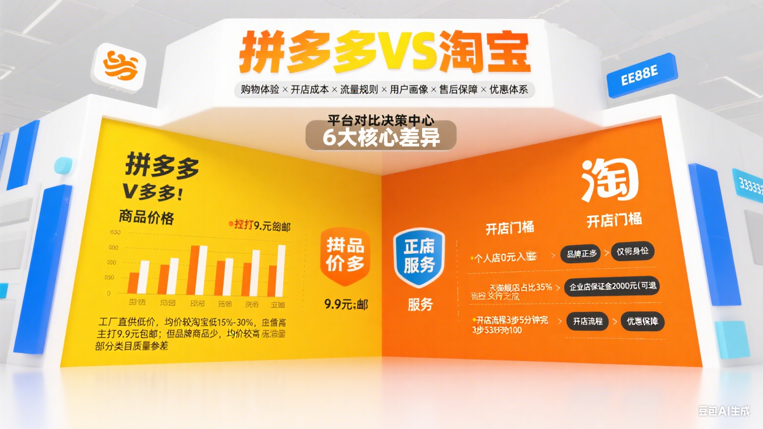 拼多多和淘宝哪个好?从购物到开店,6 大核心差异对比指南
