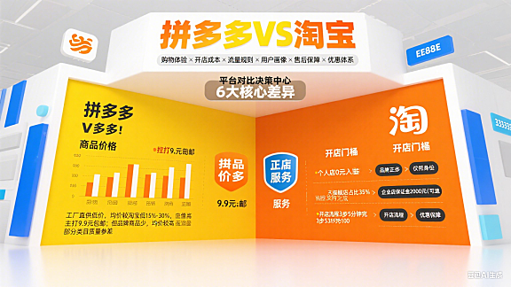 拼多多和淘宝哪个好？从购物到开店，6 大核心差异对比指南