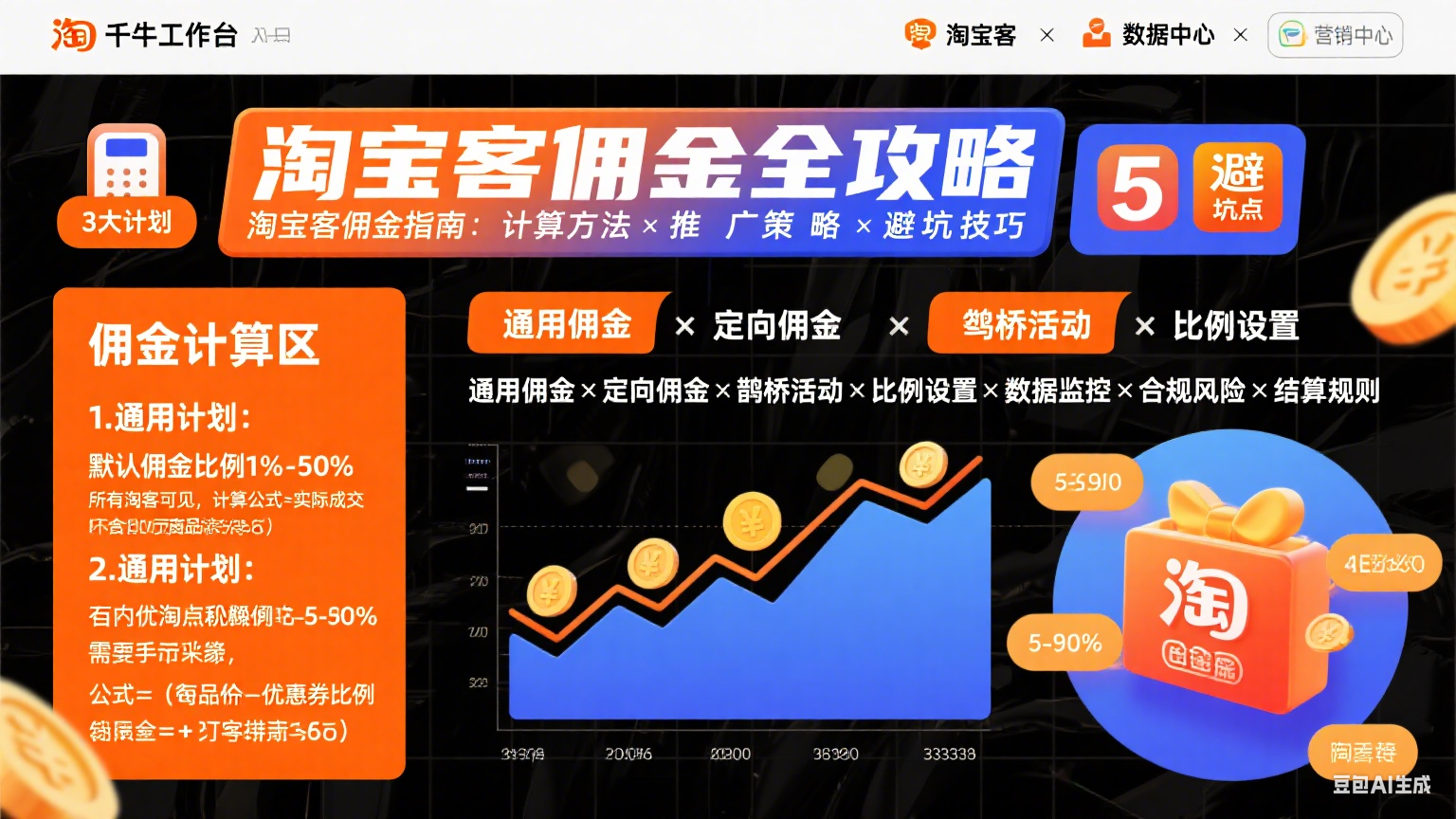 淘宝客佣金怎么算?商家设置 + 淘客推广 + 避坑全指南