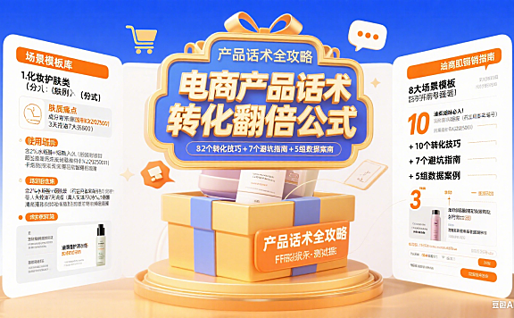 电商产品介绍话术怎么写？分场景模板 + 转化技巧 + 避坑全攻略