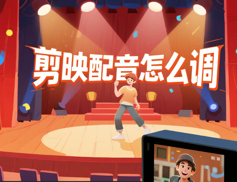 剪映配音怎么调?3步调出清晰人声+4个避坑技巧