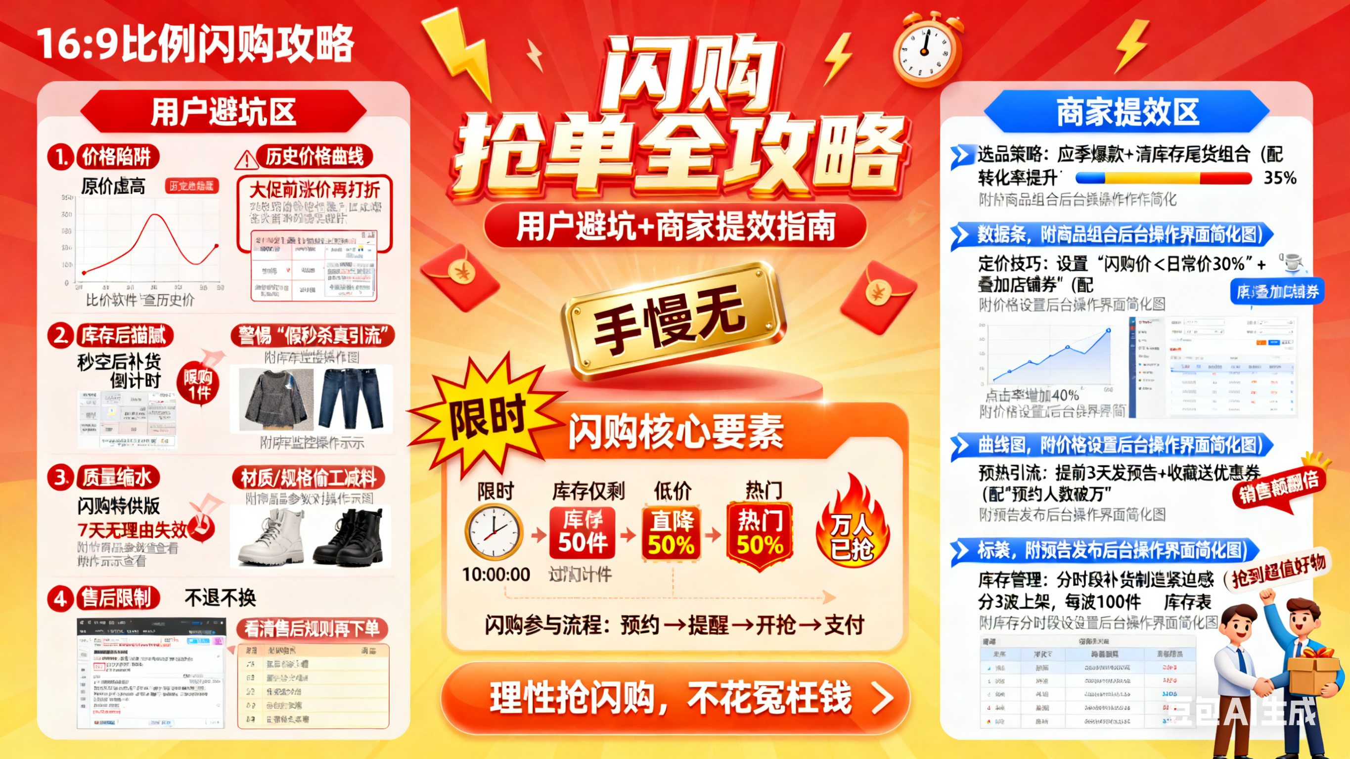 闪购怎么抢才不亏?用户避坑 + 商家提效指南