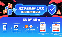 淘宝登录怎么操作？多设备流程 + 安全避坑全指南